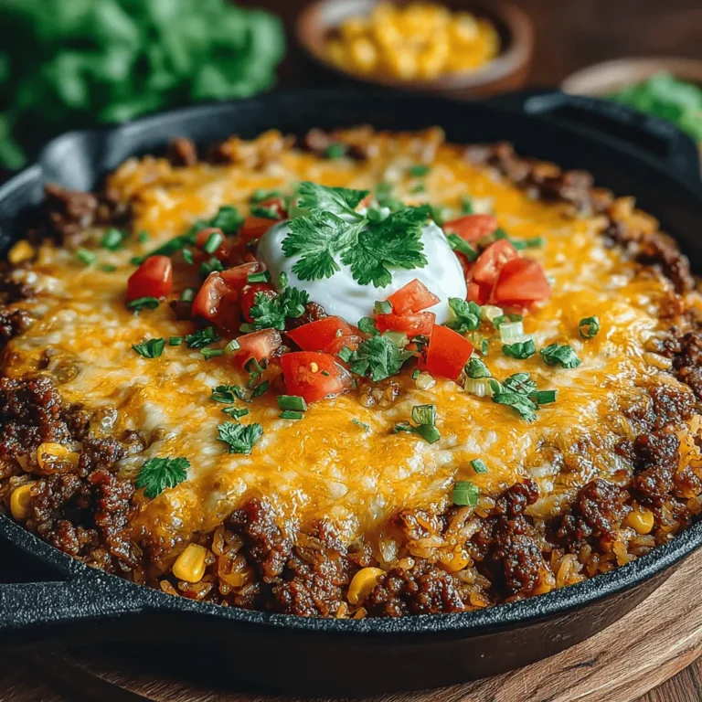When it comes to the perfect weeknight meal, few dishes can rival the comforting appeal of a cheesy beef and rice casserole. This one-pan wonder combines hearty ground beef, fluffy rice, and an abundance of melted cheese, creating a dish that not only satisfies hunger but also warms the soul. Whether you're a busy parent, a college student, or simply someone looking for a delicious meal that requires minimal cleanup, this casserole is a game-changer.