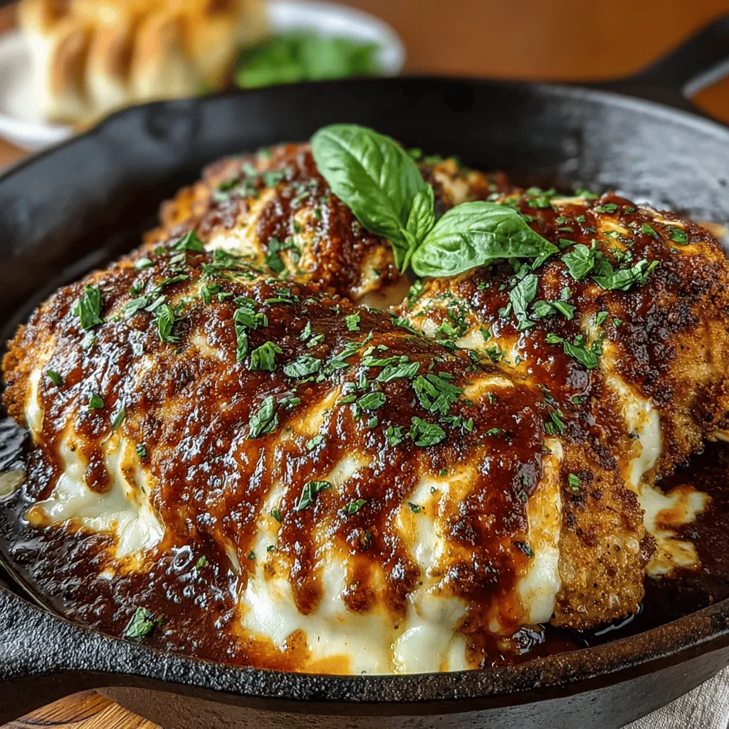 Cheesy Skillet Chicken Parmesan is more than just a meal; it’s a comforting embrace that brings warmth to any dinner table. With its rich, savory flavors, satisfying textures, and the delightful crunch of golden breadcrumbs, this dish has become a family favorite across the globe. The best part? It’s a one-pan wonder that simplifies your cooking process, making it an ideal choice for busy weeknights.