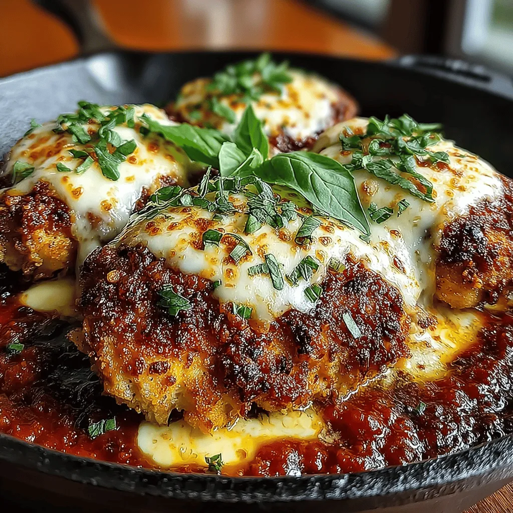 Cheesy Skillet Chicken Parmesan is more than just a meal; it’s a comforting embrace that brings warmth to any dinner table. With its rich, savory flavors, satisfying textures, and the delightful crunch of golden breadcrumbs, this dish has become a family favorite across the globe. The best part? It’s a one-pan wonder that simplifies your cooking process, making it an ideal choice for busy weeknights.