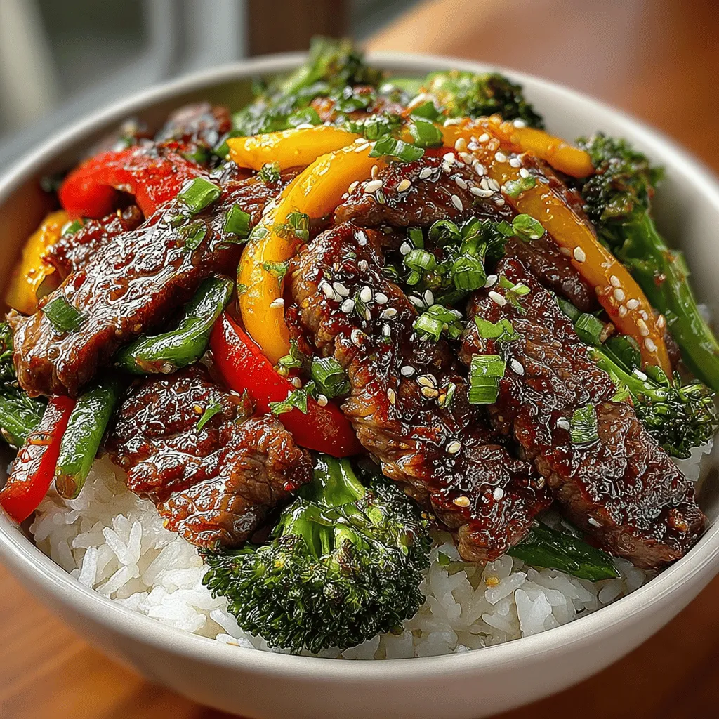 If you're in search of a vibrant and flavorful dish that can brighten up your weeknight dinner, look no further than Sizzling Savory Beef & Veggie Delight. This delightful stir-fry combines tender beef with an array of fresh vegetables, creating a meal that is not only satisfying but also packed with essential nutrients. Perfect for busy individuals and families alike, this recipe balances convenience and health, making it an excellent choice for any dinner table.