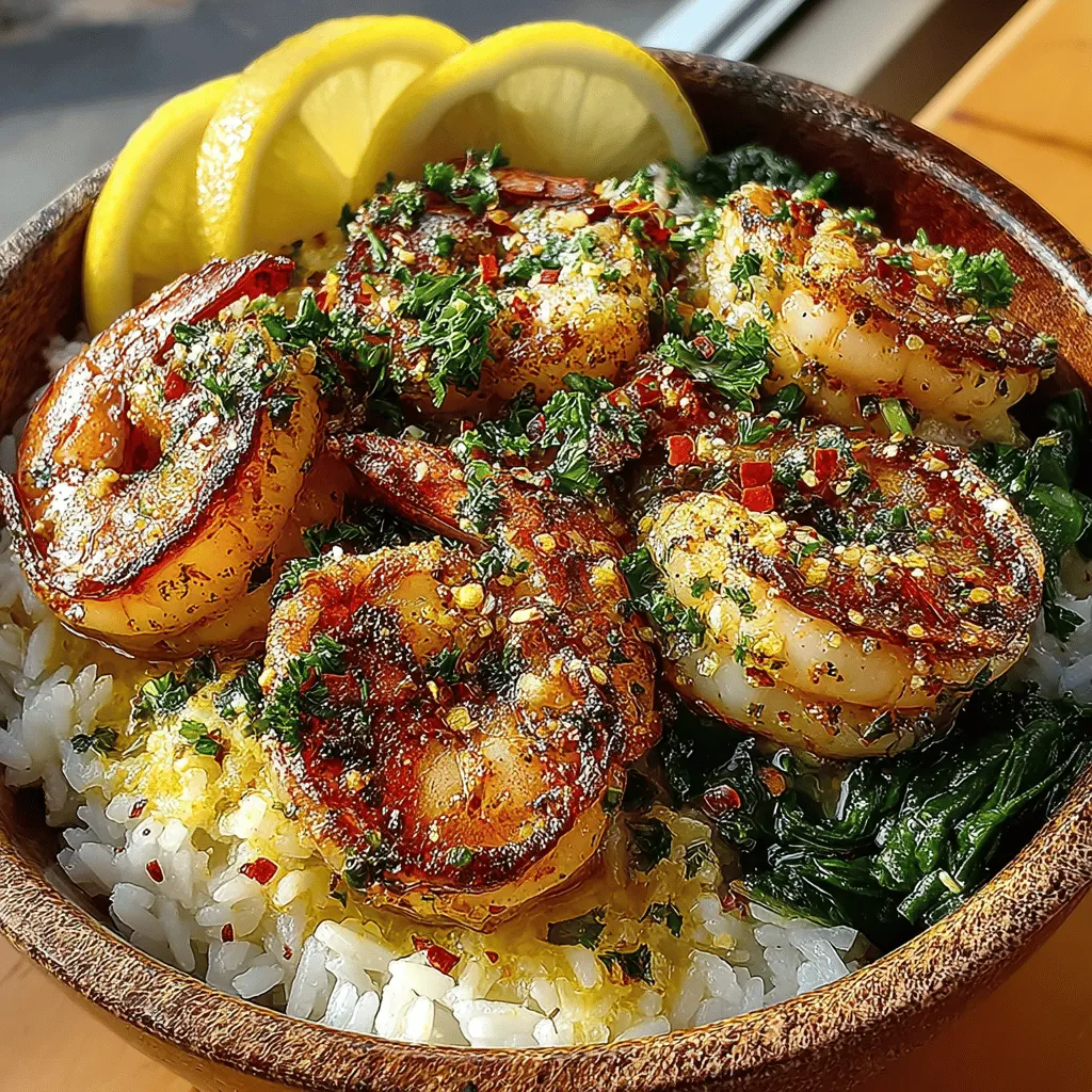 Are you in search of a vibrant and satisfying dish that can elevate your dining experience, whether it’s a casual weeknight meal or a special gathering? Look no further than Zesty Lemon Garlic Shrimp and Rice Bowls. This delightful recipe brings together the succulent taste of shrimp, infused with fragrant garlic and a zesty lemon sauce, all served over a bed of fluffy jasmine rice. The harmonious blend of flavors offers a refreshing yet comforting experience, making it a perfect choice for seafood lovers and those looking to incorporate healthy ingredients into their meals.