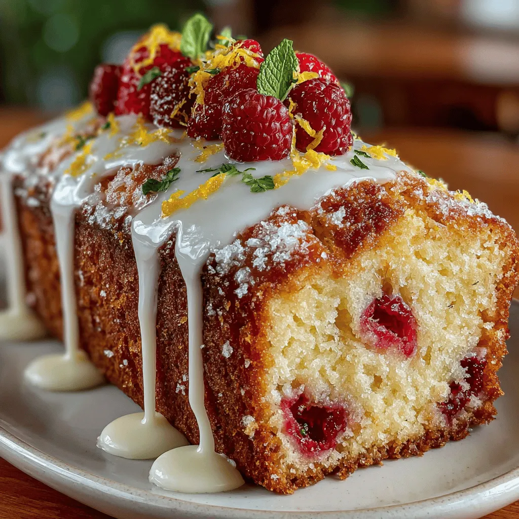 When it comes to desserts, few things capture the heart quite like a beautifully baked pound cake. Known for its rich, buttery texture and versatility, pound cake is a canvas for flavors that can suit any occasion, from casual family gatherings to elegant celebrations. Enter the Zesty Bliss Lemon Raspberry Pound Cake—a delightful twist on the classic recipe that marries the bright, citrusy notes of lemon with the sweet-tart essence of fresh raspberries. This cake offers the perfect balance of sweetness and tartness, making it an ideal treat for spring and summer events, afternoon teas, or simply as a comforting dessert after dinner.