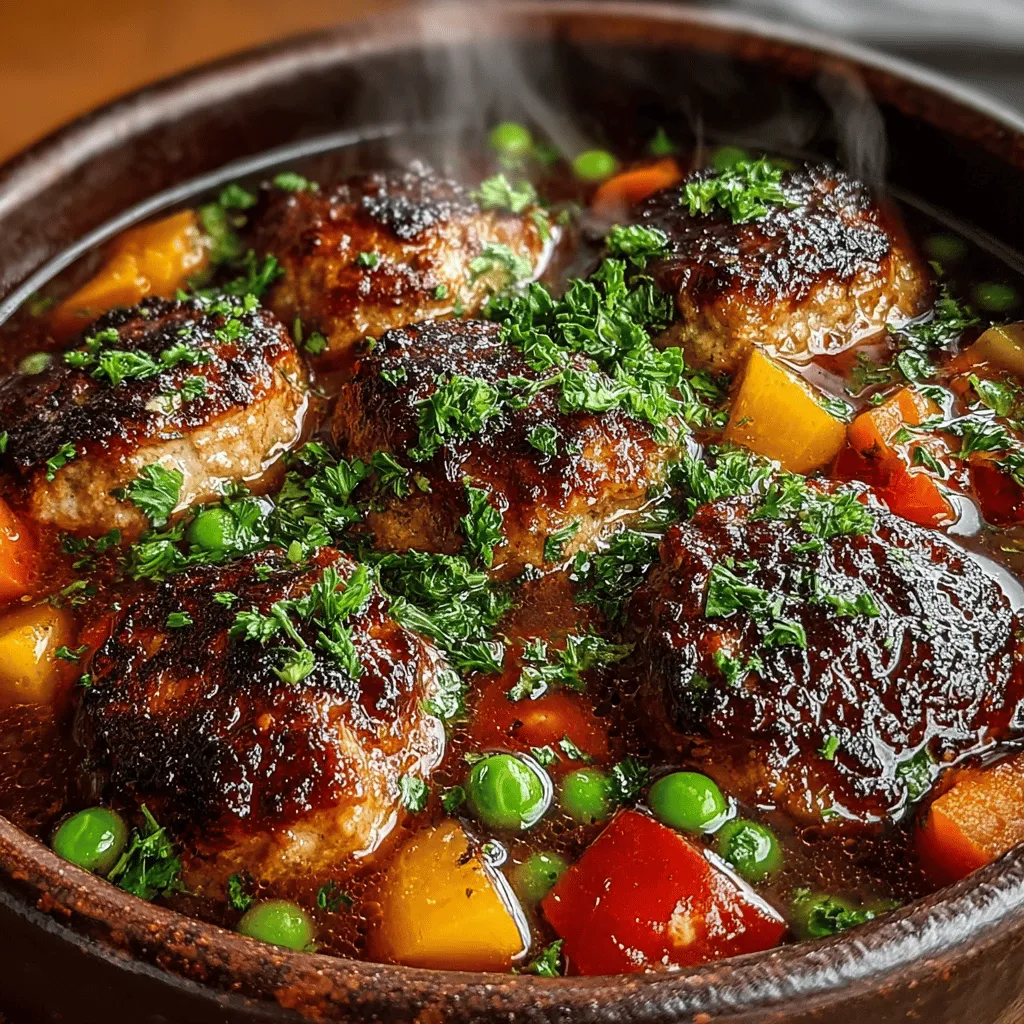 When the chill of winter settles in, there’s nothing quite like a bowl of warm soup to wrap around you like a comforting hug. Comfort foods play a significant role in our lives, especially during the colder months, as they evoke feelings of warmth, nostalgia, and togetherness. Among the myriad of comfort food options, beef meatball soup stands out as a hearty and nutritious choice that appeals to families and gatherings alike. This dish is not only a delicious way to nourish your loved ones, but it also serves as the perfect canvas for a delightful blend of flavors and textures. Whether it’s a weeknight dinner after a long day or a centerpiece for a special occasion, beef meatball soup promises to be a crowd-pleaser.