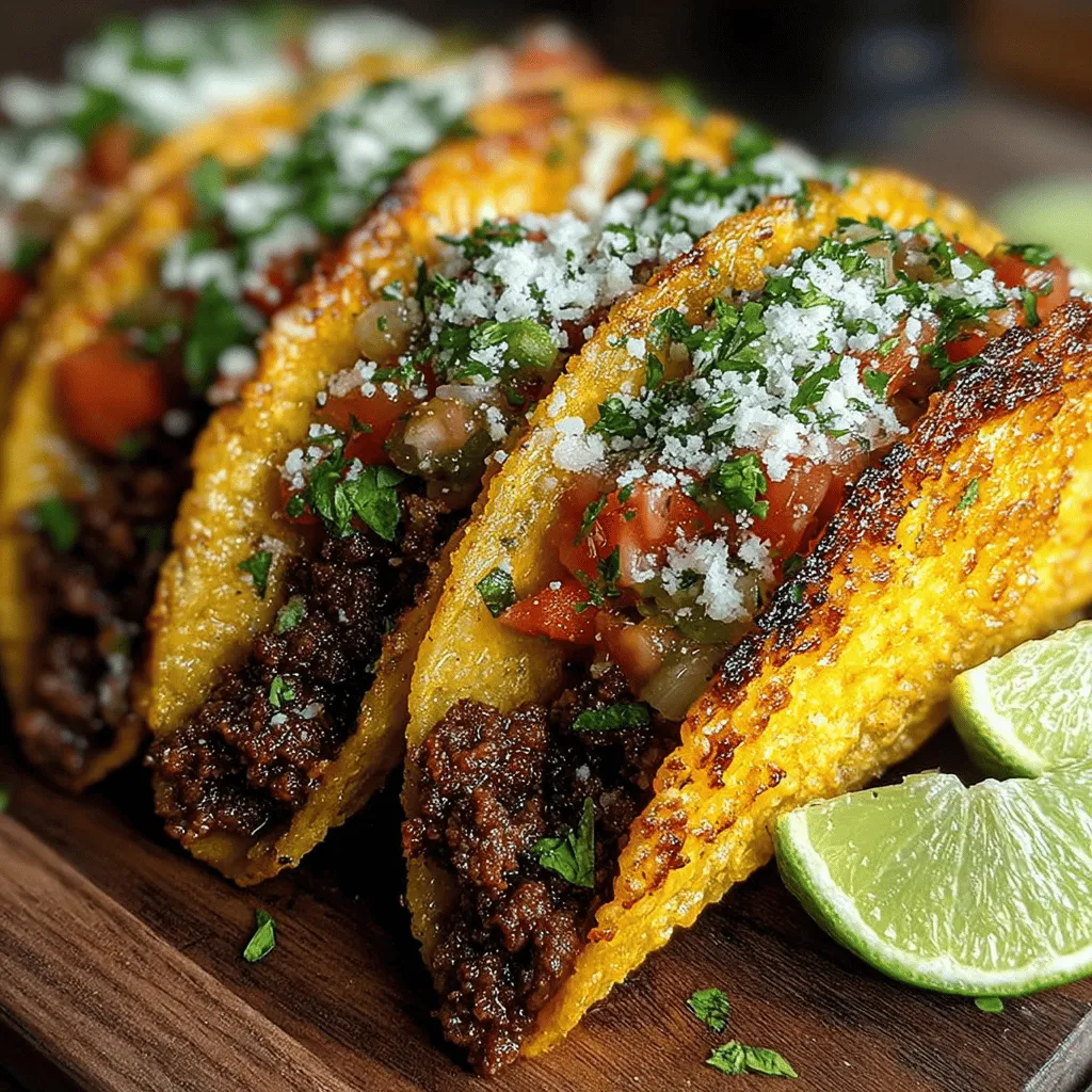 When it comes to tacos, the quality of the ingredients can make all the difference. Freshness is key, especially when preparing the salsa, which acts as a vibrant counterpoint to the rich beef filling. Homemade salsa is not only more flavorful than store-bought versions, but it also allows for customization according to personal taste preferences. The essence of Beefy Bliss Tacos lies in their ability to highlight the individual ingredients, allowing each component to shine while harmonizing beautifully with the others.