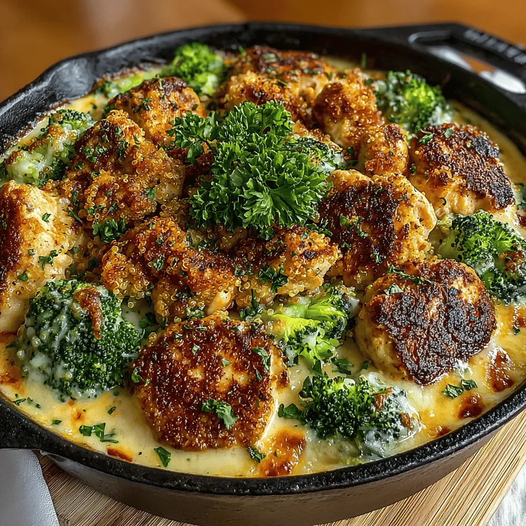 In the fast-paced world we live in, the concept of one-pan meals has gained immense popularity. These meals offer a practical solution for busy weeknights when time is of the essence, yet the desire for a wholesome, home-cooked dinner remains strong. Among the myriad of one-pan recipes out there, the One-Pan Cheesy Chicken and Broccoli Bake stands out as a comforting and nutritious option. This dish perfectly balances protein, vegetables, and whole grains, all cooked together in a single pan, making it not only a delightful choice for the palate but also a convenient solution for the kitchen.