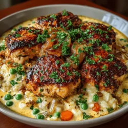 Comforting Slow-Cooked Chicken and Rice Casserole