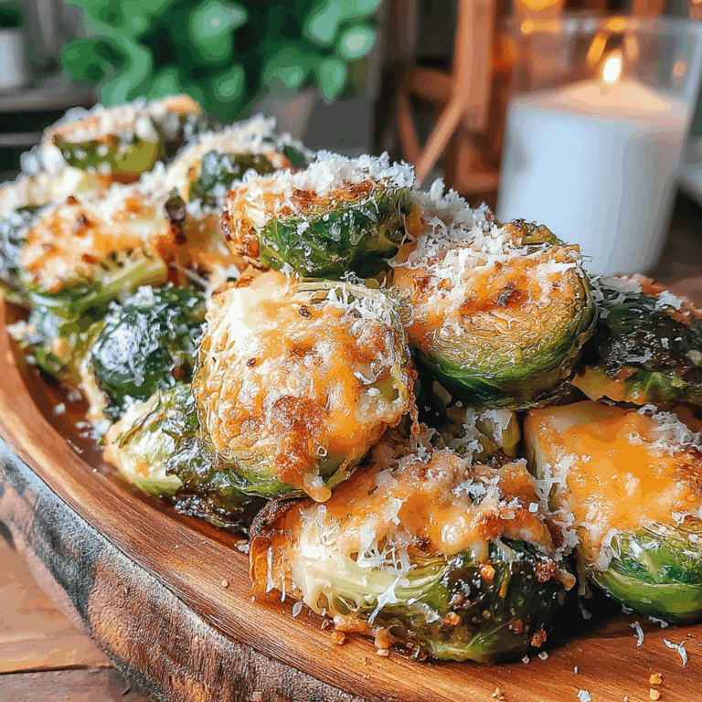 Are you ready to elevate your vegetable game? If you're a fan of crispy, savory bites that pack a punch of flavor, then these Crispy Garlic Parmesan Brussels Sprouts in a Snap are just for you! Perfect as a side dish or a healthy snack, these little green gems are transformed into a crunchy delight with just a handful of ingredients.